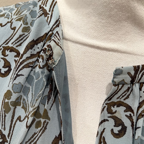 Tory Burch Print Silk Sleeveless Tank Top Size 2 EUC - Picture 7 of 11